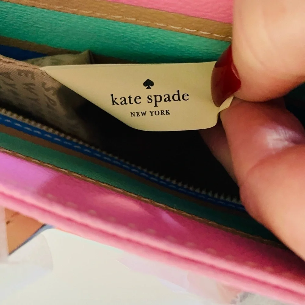 Rare kate spade Eden Street Margareta Tote Bag, Dune Stripe